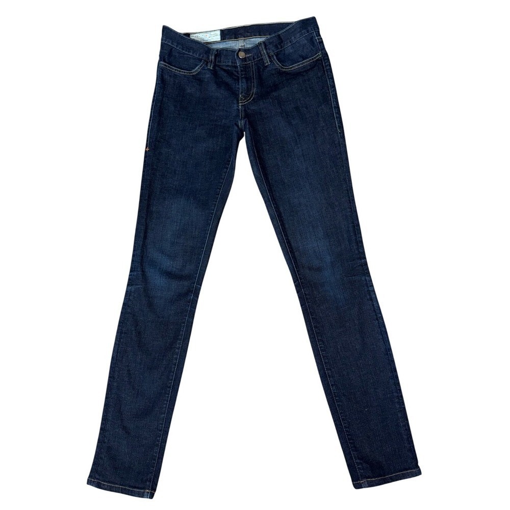 IMOGENE + WILLIE Hazel Dark Indigo Slim Straight Jeans | Made In USA | Sz 27